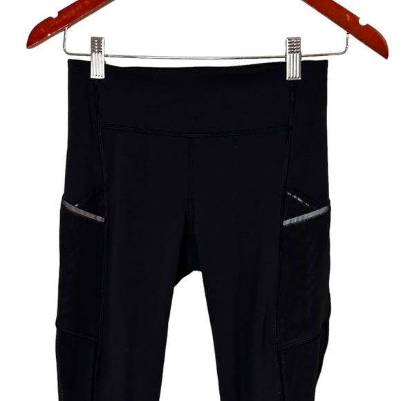 Lululemon Speed Up Crop *High Mesh 21" Black - Picture 7 of 14